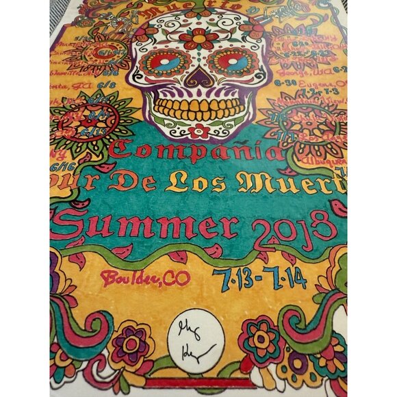 Compania Tour De Los Muertos Day Of The Dead Tour Poster Boulder Co 2018 - Picture 2 of 14